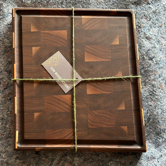 Walnut End Grain Butcher block