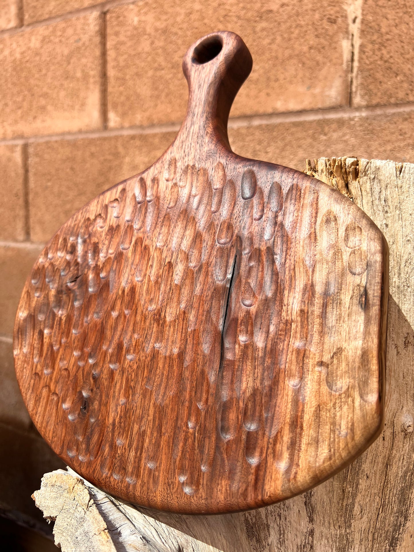 Textured Walnut board