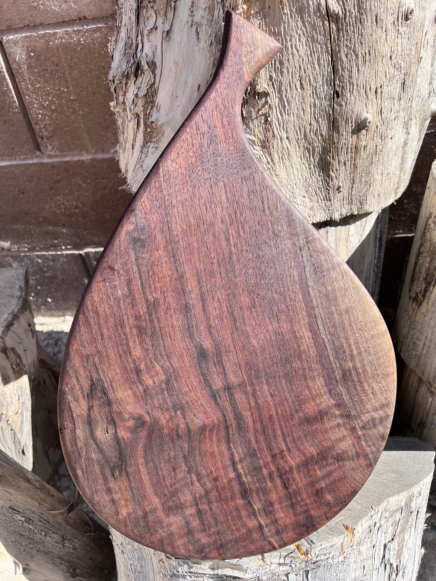 Walnut Pear shaped Board